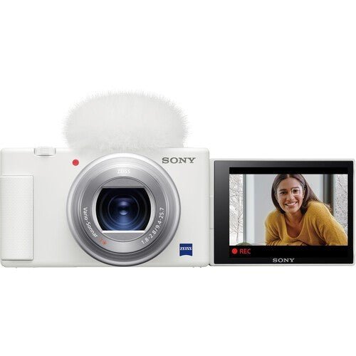 Sony Vlog camera ZV - 1 (White) - eBphotovideoMirrorless Cameras