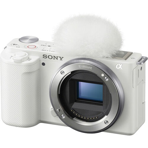 Sony ZV - E10 Body White - eBphotovideoMirrorless Cameras