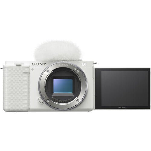 Sony ZV - E10 Body White - كاميرات eBphotovideoMirrorless