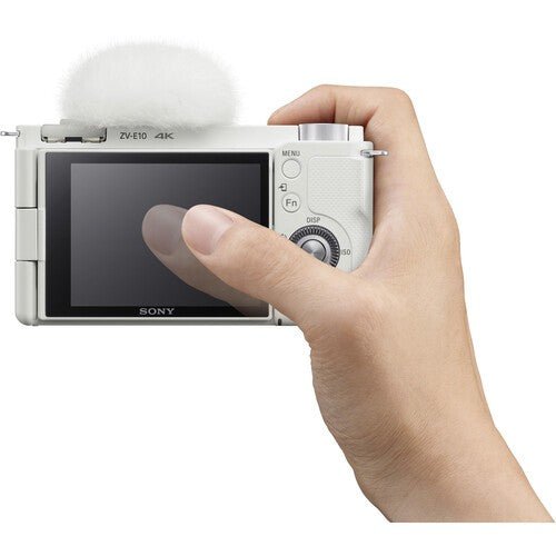 Sony ZV - E10 Body White - كاميرات eBphotovideoMirrorless
