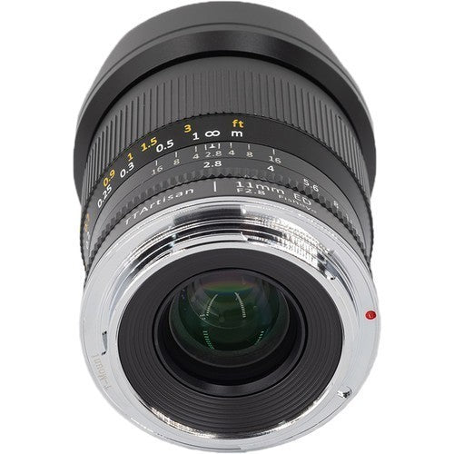 TTArtisan 11mm F2.8 Fisheye (L mount) Black (A02L) - eBphotovideoMirrorless Lenses