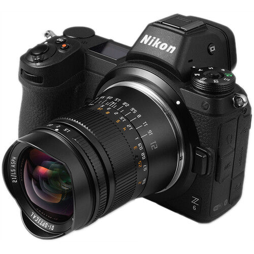 TTArtisan 21mm F1.5 (Nikon Z) - eBphotovideoMirrorless Lenses