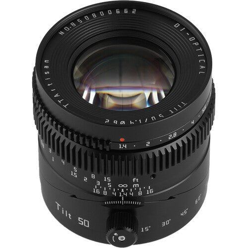 TTArtisan Tilt 50mm F1.4 (Sony E) - eBphotovideoMirrorless Lenses