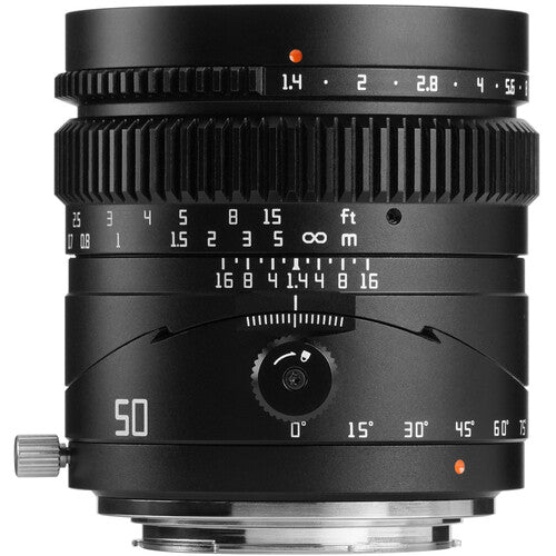 TTArtisan Tilt 50mm F1.4 (Sony E) - eBphotovideoMirrorless Lenses