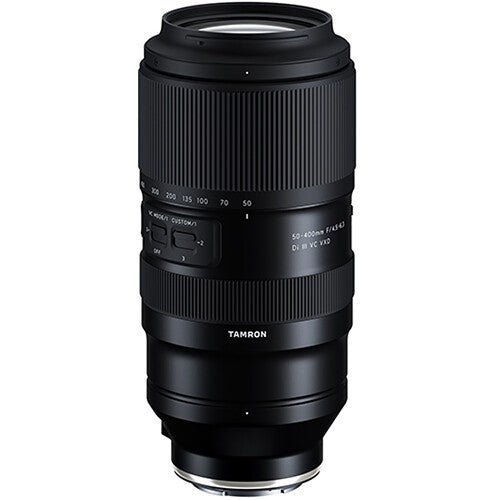 Tamron 50 - 400mm F4.5 - 6.3 Di III VC VXD (Sony E) - eBphotovideoMirrorless Lenses
