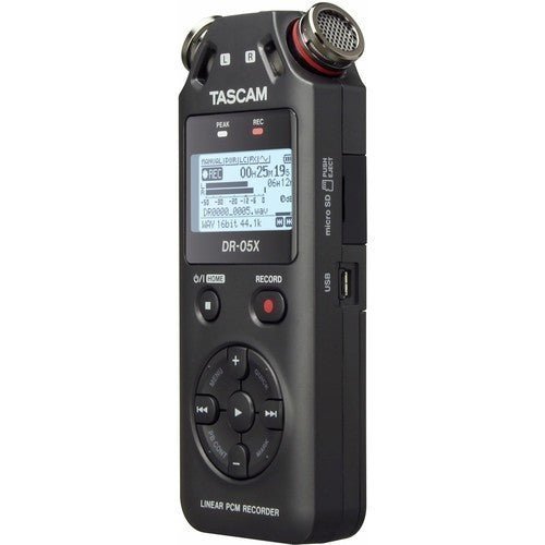 Tascam DR - 05X Handheld Digital Audio Recorder - eBphotovideoAudio Players & Recorders