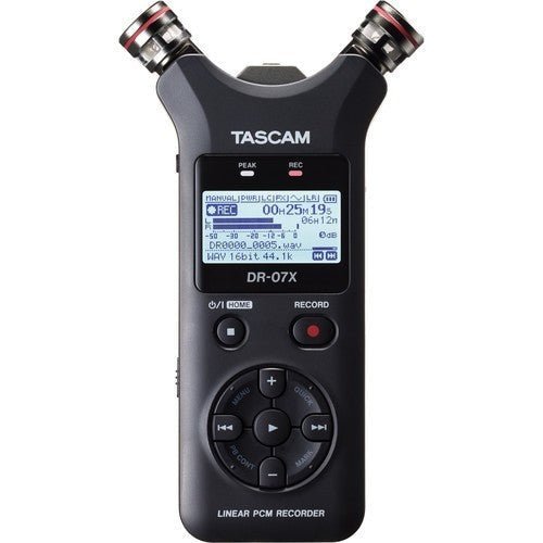Tascam DR - 07X Handheld Digital Audio Recorder - eBphotovideoAudio Players & Recorders
