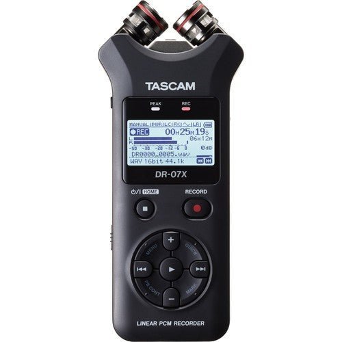 Tascam DR - 07X Handheld Digital Audio Recorder - eBphotovideoAudio Players & Recorders