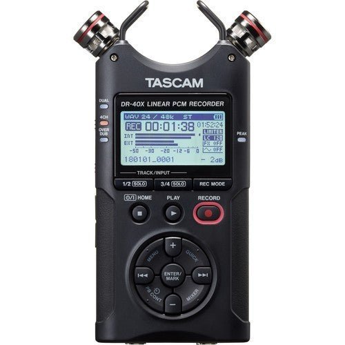 Tascam DR - 40X Four Track Digital Audio Recorder - eBphotovideoAudio Players & Recorders