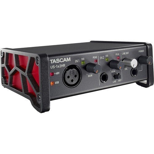 Tascam US - 1x2HR Desktop 2x2 Audio Interface - eBphotovideoAudio Mixers