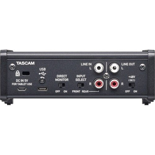 Tascam US - 1x2HR Desktop 2x2 Audio Interface - eBphotovideoAudio Mixers
