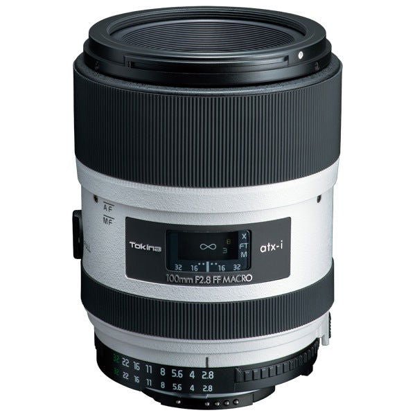 Tokina ATX - i 100mm F2.8 FF Macro (Nikon F) (White) - eBphotovideoDSLR Lenses