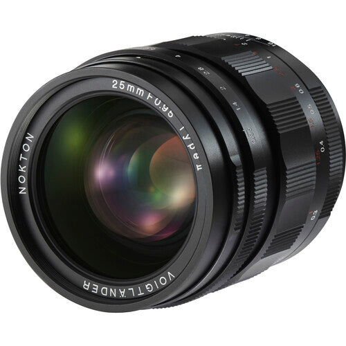 Voigtlander Nokton 25mm f/0.95 ASPH MK II (M4/3) - eBphotovideoMirrorless Lenses
