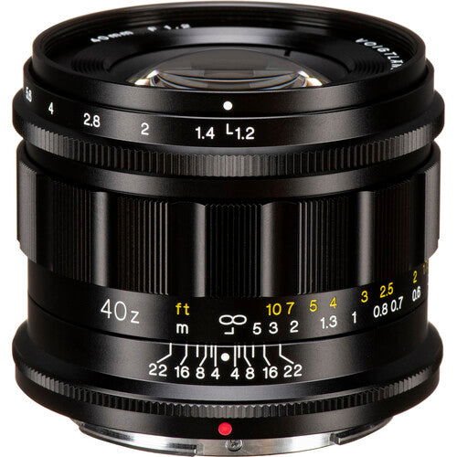 Voigtlander Nokton 40mm F1.2 Asph (Nikon Z) - eBphotovideoMirrorless Lenses