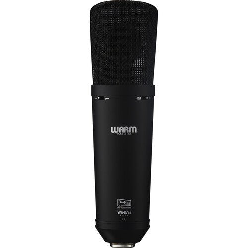Warm Audio WA - 87 R2 Condenser Microphone (Black) - eBphotovideoMicrophones