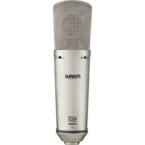 Warm Audio WA - 87 R2 Condenser Microphone (Nickel) - eBphotovideoMicrophones
