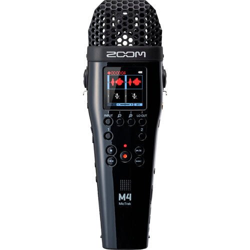 Zoom M4 MicTrak Stereo Microphone and Recorder - eBphotovideoAudio Players & Recorders
