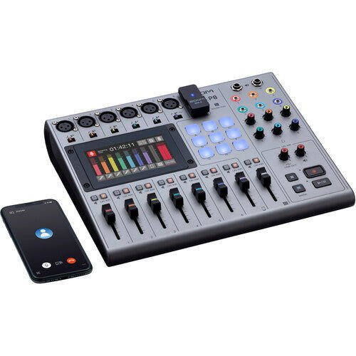Zoom PodTrak P8 Multitrack Podcast Recorder - eBphotovideoAudio Mixers