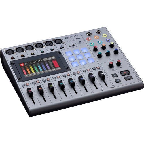 Zoom PodTrak P8 Multitrack Podcast Recorder - eBphotovideoAudio Mixers