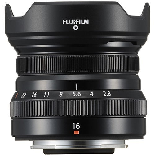 FUJINON XF 16mm F2.8 R WR Black