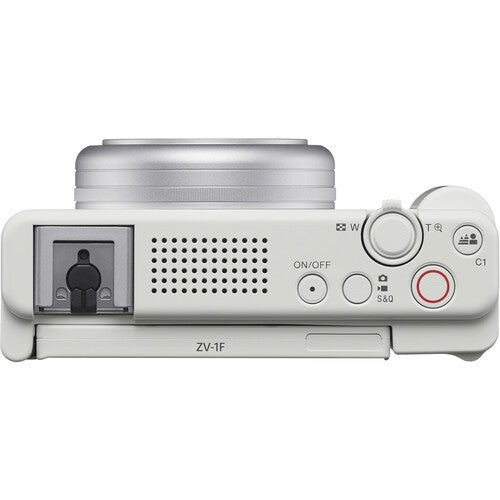 Sony Vlog camera ZV-1F (White)