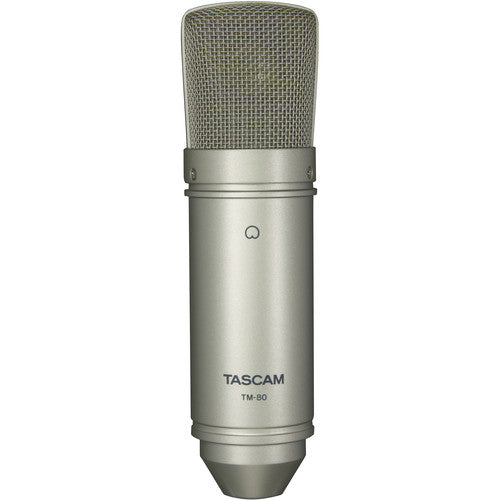 Tascam TM-80 Condenser Microphone (Silver)