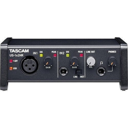 Tascam US-1x2HR Desktop 2x2 Audio Interface