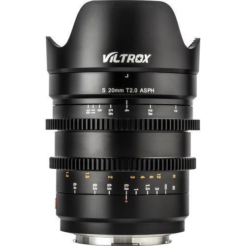 Viltrox S 20mm T2.0 Cine Lens (Sony E)