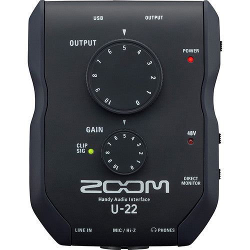 Zoom U-22 Ultracompact 2x2 USB Handy Audio