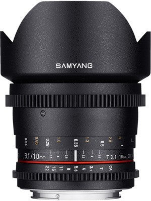 Samyang 10mm T3.1 ED AS NCS CS VDSLR II (Sony E)