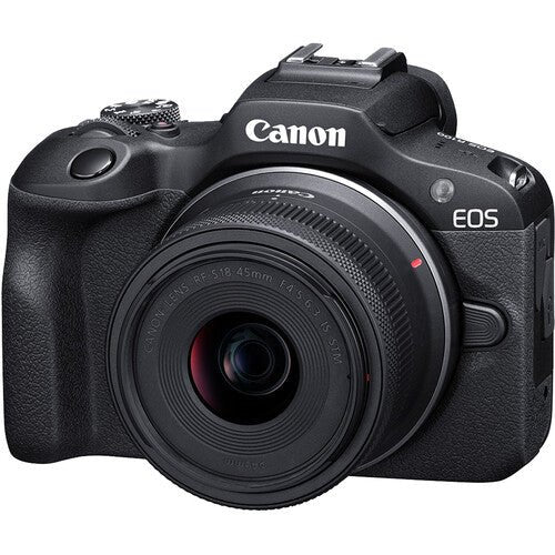 Canon EOS R100 Travel Kit (18 - 45) - eBphotovideoMirrorless Cameras