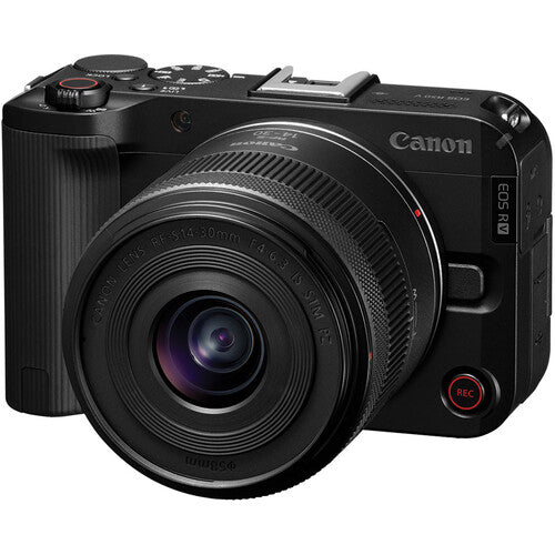Canon EOS R50V Kit with RF-S 14-30 PZ Lens - Black
