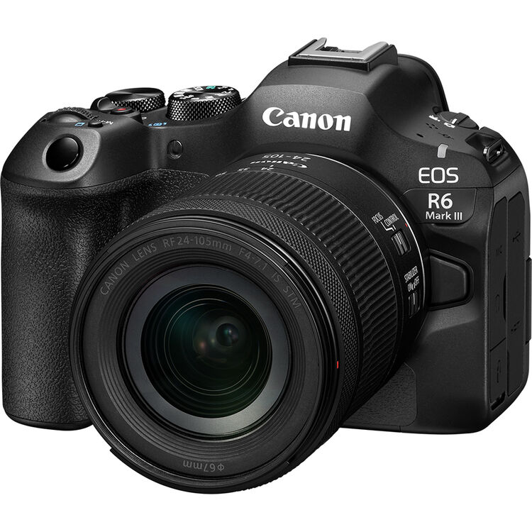 مجموعة Canon EOS R6 III (RF 24-105 F4L) (مع محول)