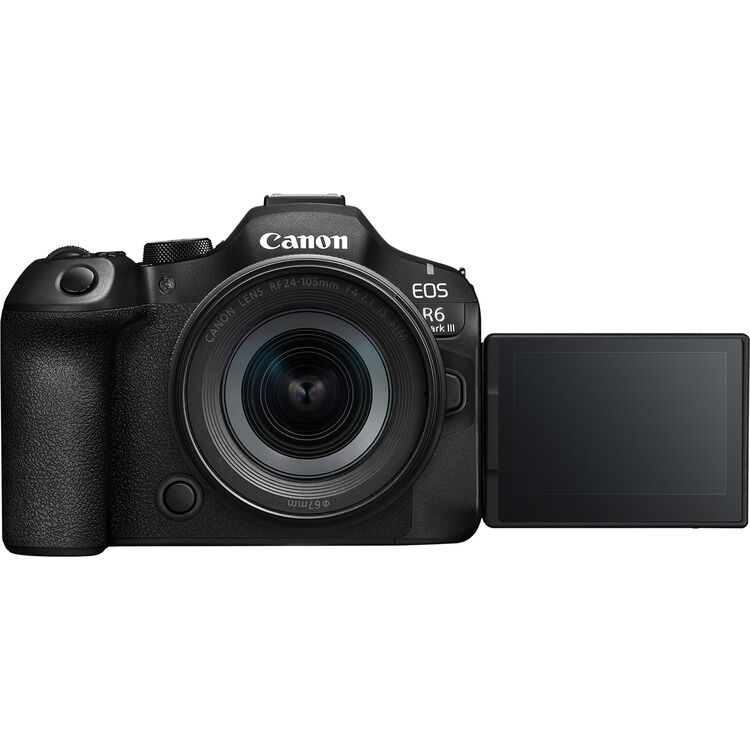 مجموعة Canon EOS R6 III (RF 24-105 F4L) (مع محول)