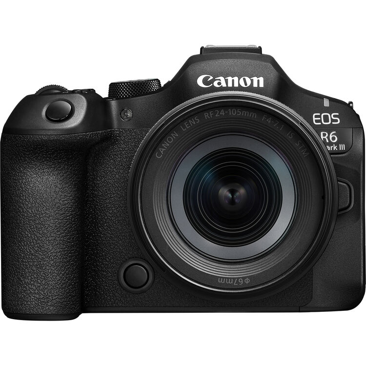 مجموعة Canon EOS R6 III (RF 24-105 F4L) (مع محول)