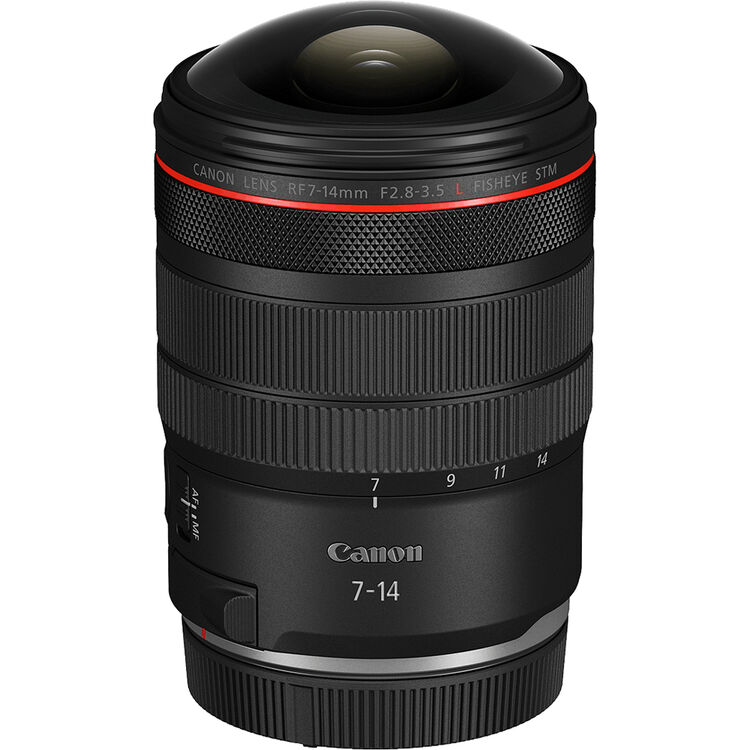 عدسة كانون RF 7-14 ملم F2.8-3.5L عين السمكة STM