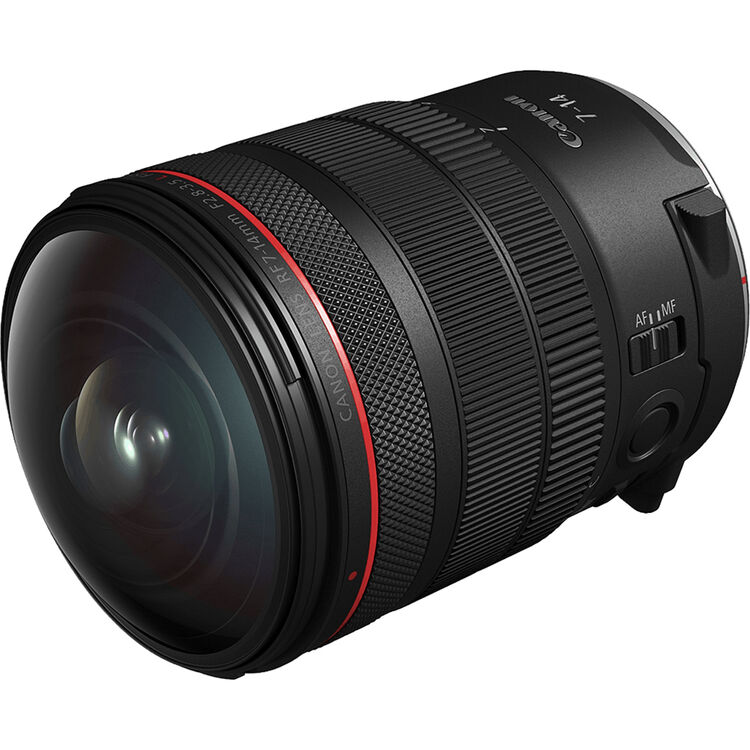 عدسة كانون RF 7-14 ملم F2.8-3.5L عين السمكة STM