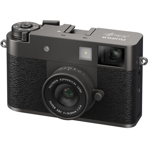 Fujifilm X Half Charcoal Silver: Sleek Camera Design