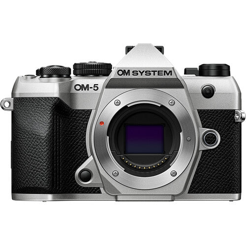 OM System OM - 5 Mark II Body Silver - eBphotovideoMirrorless Cameras