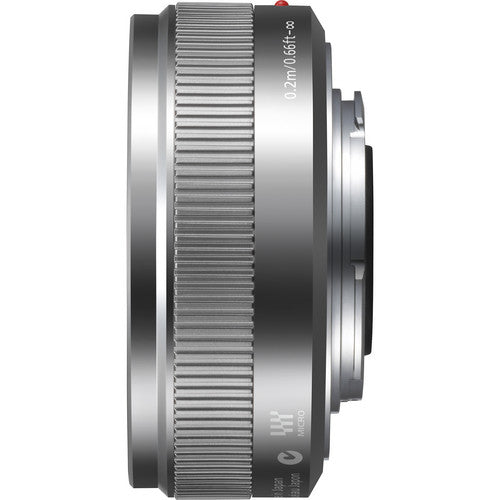 Panasonic Lumix G 20mm/ F1.7 II ASPH Silver