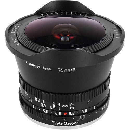 TTArtisan 7.5mm F2 Fisheye (M4/3) - eBphotovideoMirrorless Lenses