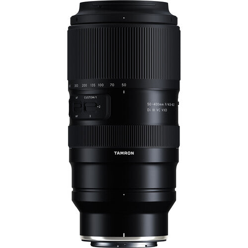 عدسة تامرون 50-400 ملم F4.5-6.3 Di III VC VXD (نيكون Z)