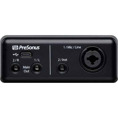 واجهة PreSonus AudioBox GO 2x2 USB من النوع C