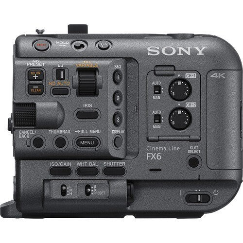هيكل كاميرا سينمائية كاملة الإطار من سوني ILME-FX6