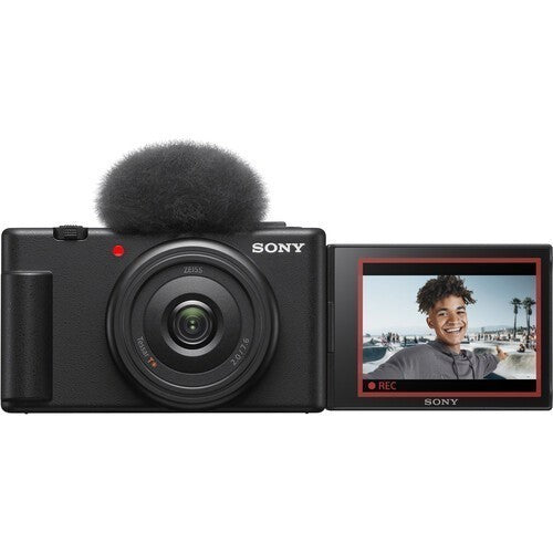 كاميرا سوني Vlog ZV-1F (أسود)