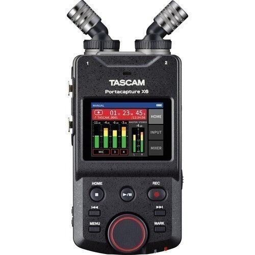 جهاز تسجيل متعدد المسارات Tascam Portacapture X6