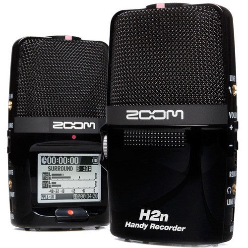 جهاز تسجيل مفيد من زوم H2n ذو 4 قنوات